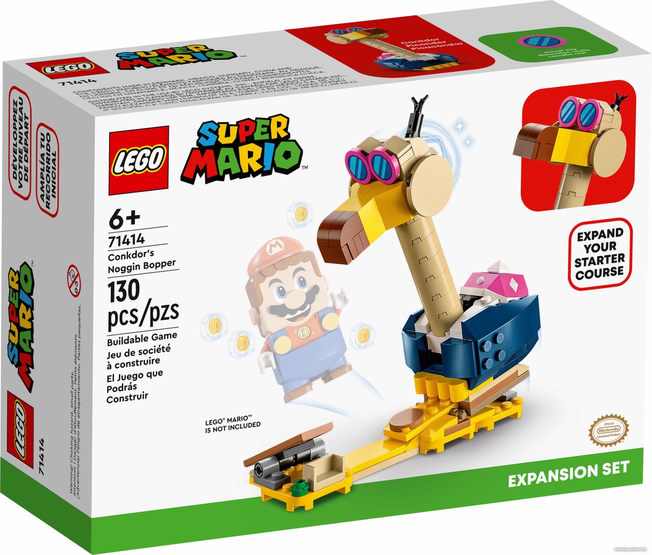 Конструктор LEGO Super Mario 71414 Дополнительный набор: Конкдор Ноггин Боппер