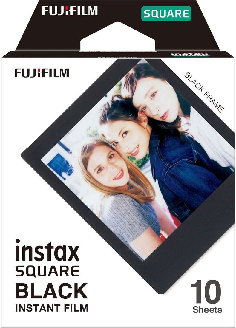 

Картридж для моментальной фотографии Fujifilm Instax Square Black (10 шт.)