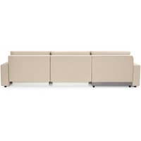 Угловой диван Mio Tesoro Манчестер 292 1.5ек-1.5ек-1.5пф (966 светло-бежевый)