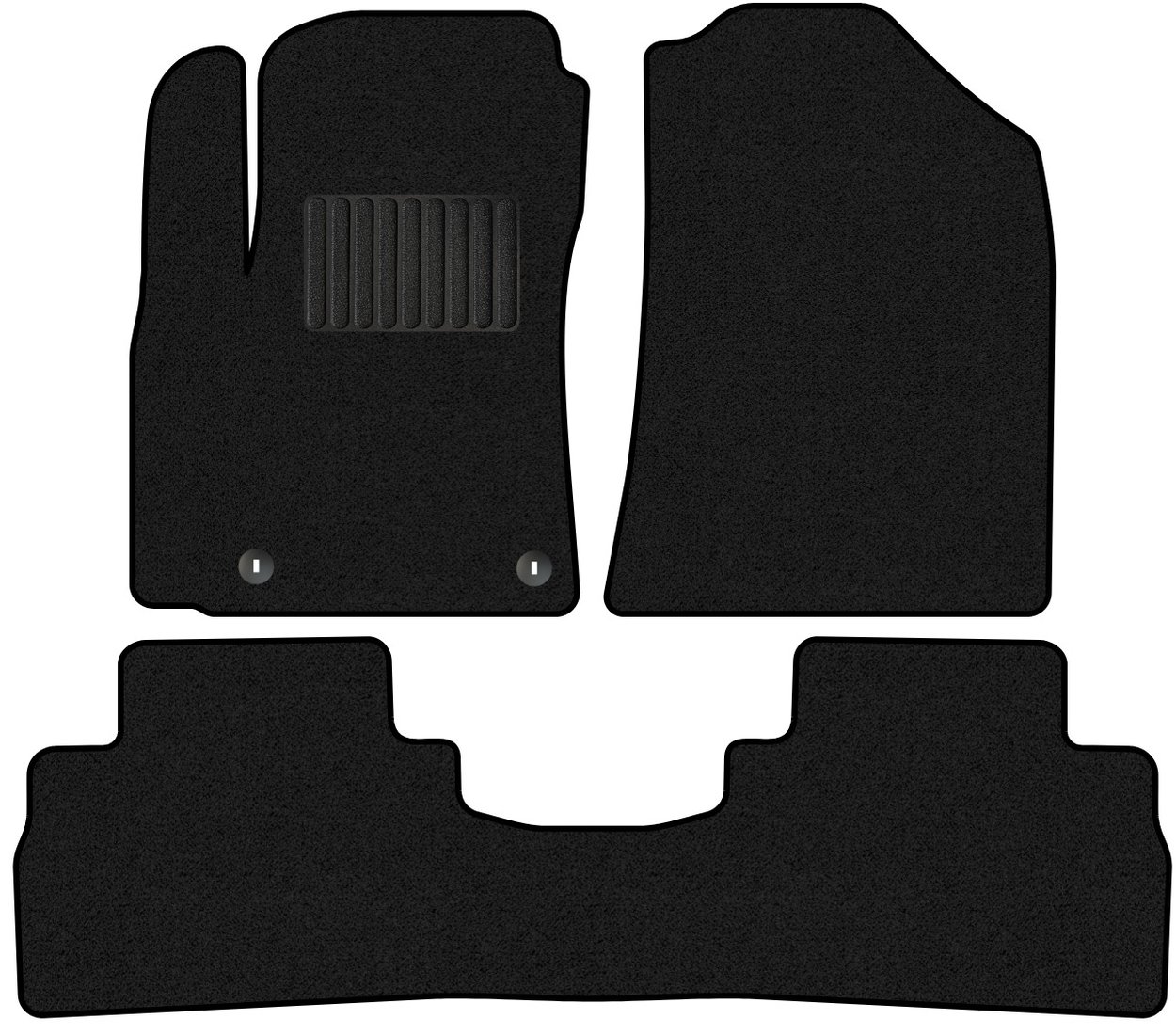 

Комплект ковриков для авто Alicosta Kia Soul III (хэтчбек 5 дв / SK3) 2019 - Н.В. задний цельный (ворс)