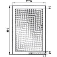  Aquanet Зеркало Алассио 12085 LED