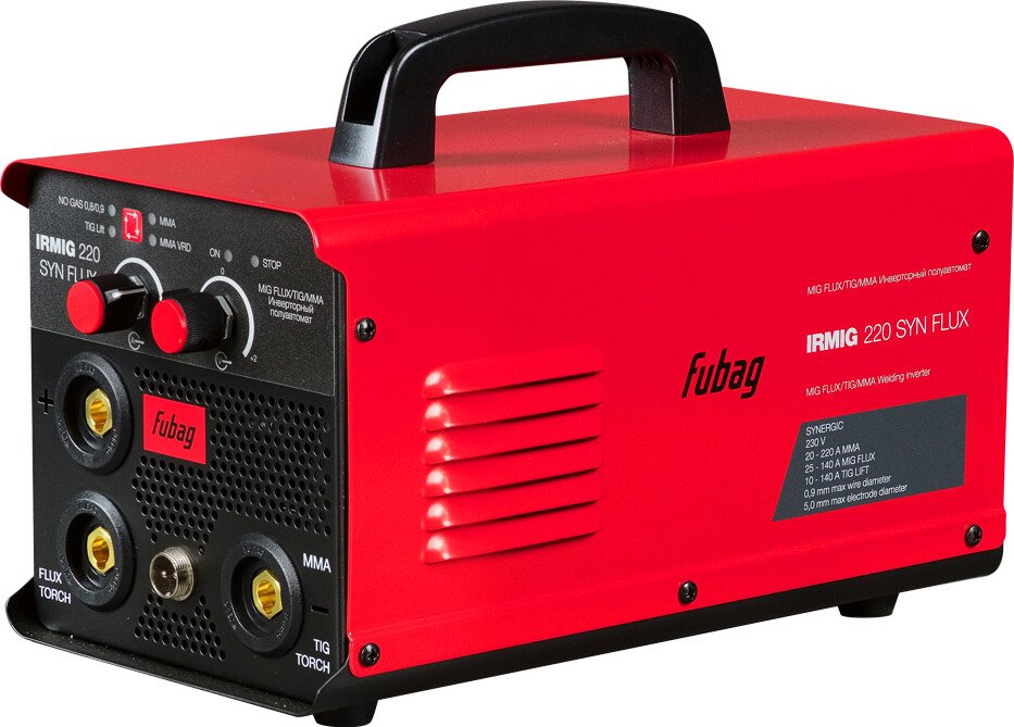 

Сварочный инвертор Fubag IRMIG 220 Syn Flux