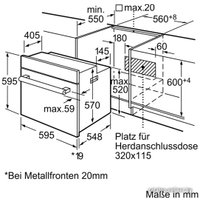 Электрический духовой шкаф Bosch HBG34B560