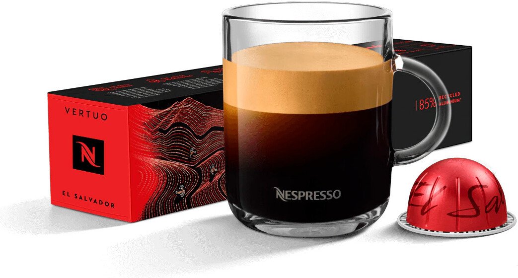 Кофе в капсулах Nespresso Vertuo El Salvador 10 шт