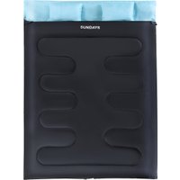 Спальный мешок Sundays ZC-SB017 с двумя подушками (черный/синий)