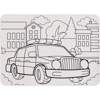 Развивающая игра Puzzle Time Полезные машины. С раскраской 4659723 (34эл)