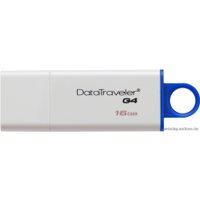 USB Flash Kingston DataTraveler G4 16GB Blue (DTIG4/16GB)