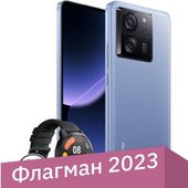 13T 12GB/256GB международная версия (альпийский синий) и умные часы Xiaomi Watch S1 Active (черный) по акции