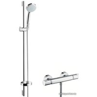 Душевой гарнитур  Hansgrohe Croma 100 Vario EcoSmart/Ecostat Comfort Combi 27033000