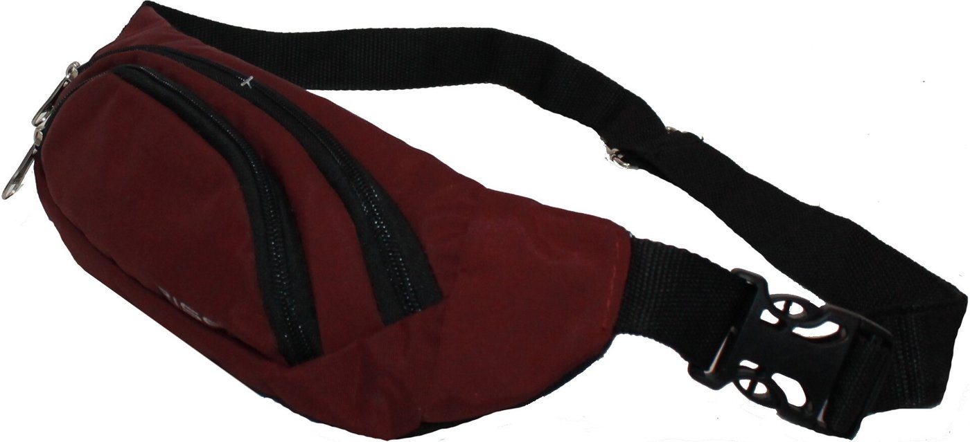 

Сумка на пояс Rise К-003 (бордовый)