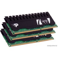 Оперативная память Patriot Viper II 3x2GB KIT DDR3 PC3-10600 (PV236G1333LLKB)