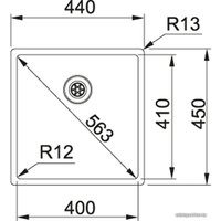 Кухонная мойка Franke Box BXX 210/110–40 127.0453.654