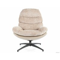 Интерьерное кресло Signal Giselle (античный розовый/бежевый/черный мат)