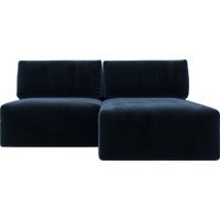 Угловой диван Лига диванов Лига-060 НПБ угол универсальный 129495 (велюр Tower 13 синий)