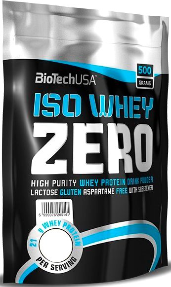 

Протеин сывороточный (изолят) BioTech USA Iso Whey Zero (кокос, 500 г)