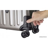 Чемодан-спиннер Hardware Profile Plus Volume 638-02 65 см (матовый металлик)