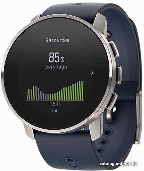 Умные часы Suunto 9 Peak Titanium (синий гранит)