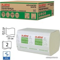 Бумажные полотенца Laima Advanced 111341 (белый)