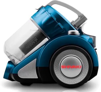 Пылесос Shivaki VCC0220 (с контейнером, синий)