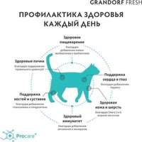 Сухой корм для кошек Grandorf Fresh Adult Sterilised (Ягненок и батат) 2 кг