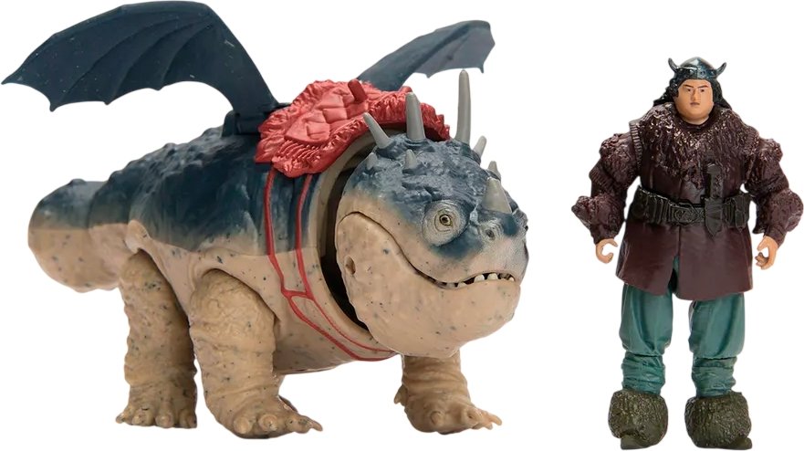 

Набор фигурок How To Train Your Dragon Викинг и дракон. Рыбьеног и Громмель 67274