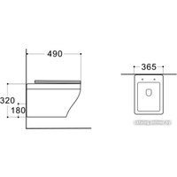 Унитаз подвесной Aquatek Амадео AQ1180-00+INS-0000012+KKI-0000002+KDI-0000010