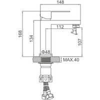 Смеситель Ledeme L71025D
