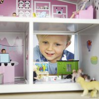 Аксессуары для кукольного домика Lundby Обои Магазин LB-60500600