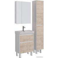  Lemark Шкаф с зеркалом Universal 70 LM70ZS-U (белый глянец)