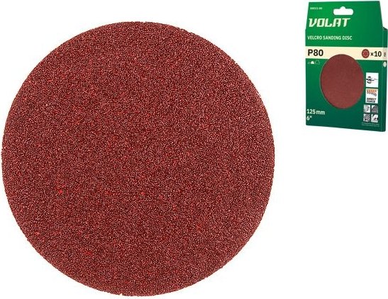 

Набор шлифлистов Волат 80011-80 (10 шт)