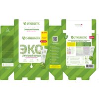 Стиральный порошок Synergetic в стиках 50 шт