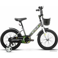 Детский велосипед Stels Strike VC 16 2024 (серый)