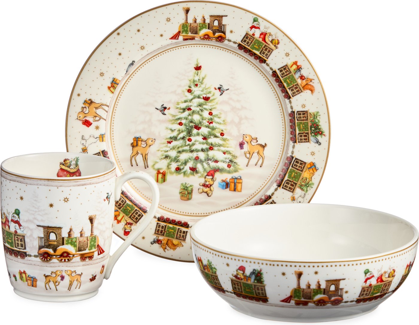 

Набор тарелок Lefard С новым годом 85-2086