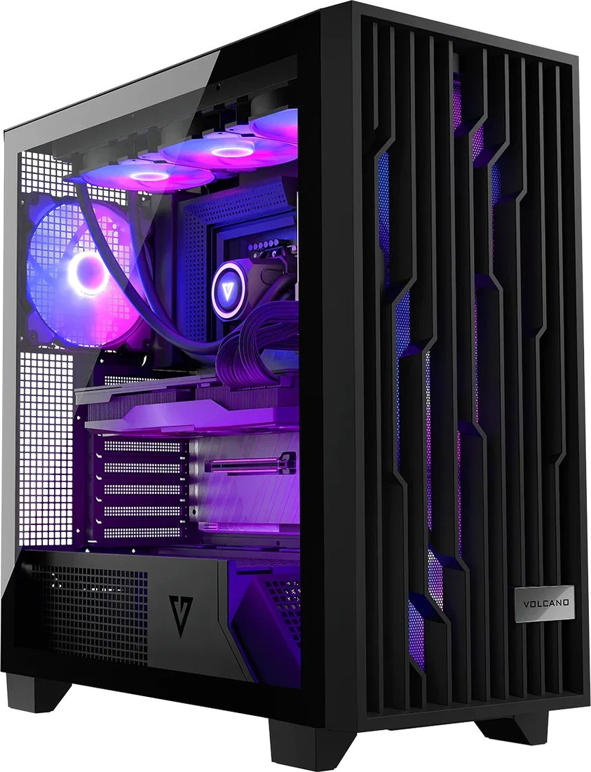 Корпус MODECOM Volcano Perun Apex ARGB Midi (черный)