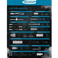 Универсальный набор инструментов GROSS 14155 (109 предметов)