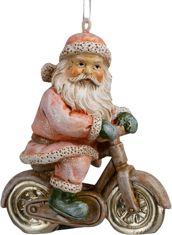 

Елочная игрушка Erich Krause Decor. Санта на байке 64540