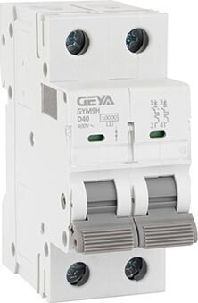 

Выключатель автоматический GEYA GYM9H-2P-40D 2P 40A D 10kA 2M GYM9H2P40D