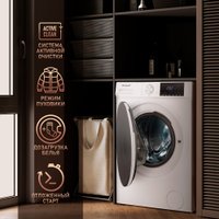 Стирально-сушильная машина Weissgauff WMD 58411 Direct Drive Steam