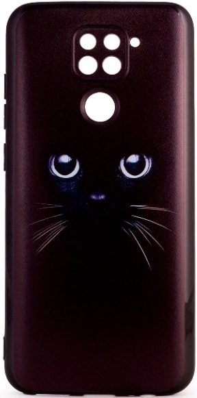 

Чехол для телефона Case Print для Xiaomi Redmi Note 9 (кот)