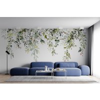 Фотообои ФабрикаФресок Зеленый гербарий 706270 (600x270)