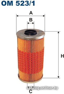 Масляный фильтр Filtron OM 523/1
