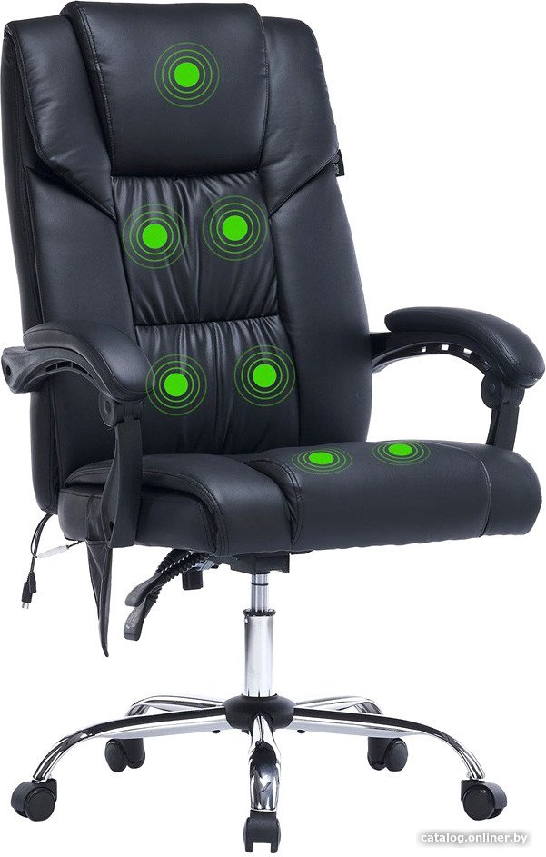 Офисное кресло CACTUS CS-CHR-OC02M-BK (черный)