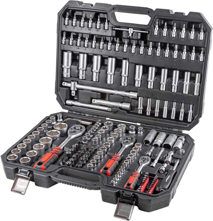 

Универсальный набор инструментов ForceKraft FK-41723-5(51889)