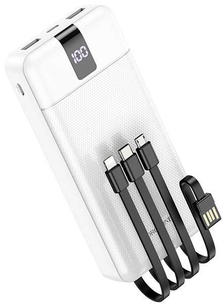 

Внешний аккумулятор Borofone BJ20A 20000mAh (белый)