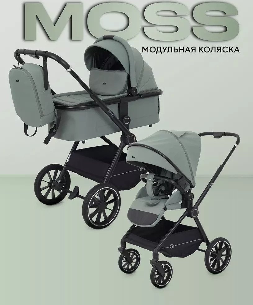 Универсальная коляска Rant Moss 2 в 1 RA321 2025 (green)