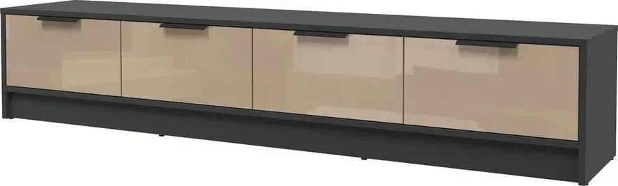 

Тумба Интерлиния ТВ Концепт КТ-ТВ4-35 Глосс (антрацит/капучино глянец)