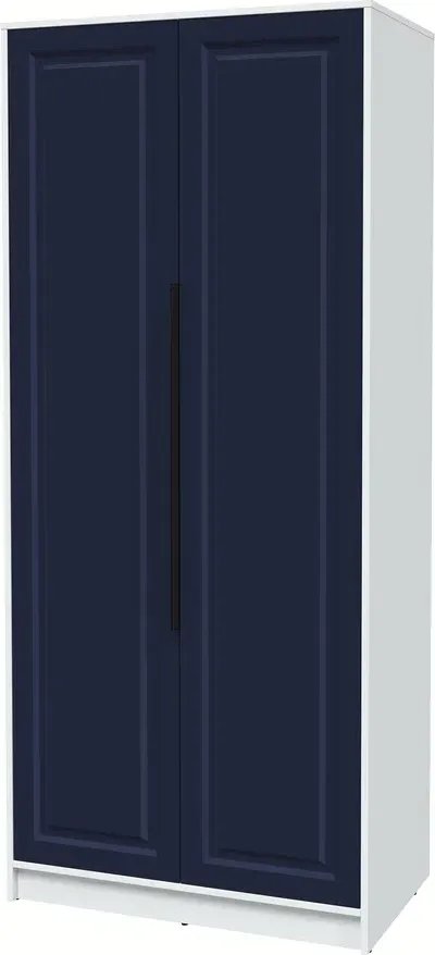 

Шкаф распашной Интерлиния Концепт КТ-Ш2 Деко (белый платинум/индиго)