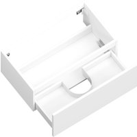  ЗОВ Тумба с умывальником Кито 80 (белый матовый)