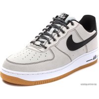 Кроссовки Nike Air Force 1 серый-чёрный (488298-068)