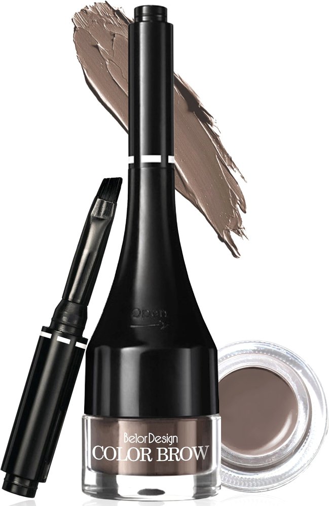 

Помада для бровей Belor Design Color Brow тон 2